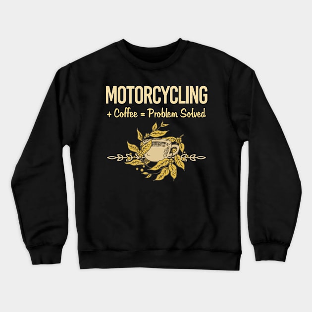 Motorcycling Motorcycle Motorbike Motorbiker Biker Crewneck Sweatshirt by relativeshrimp